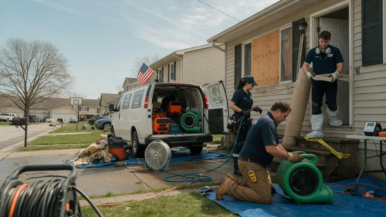 Water Damage Restoration in Rome, MS near me